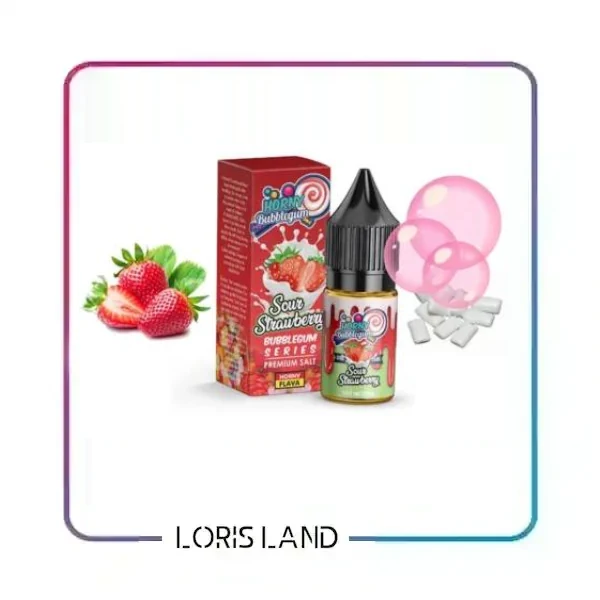 سالت آدامس توت فرنگی هورنی فلاوا